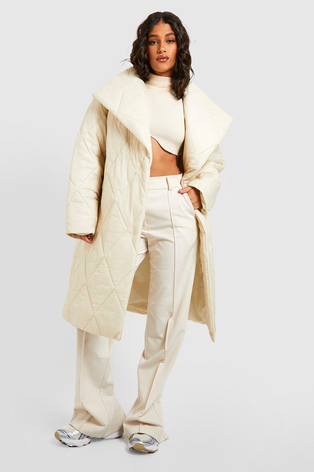 White cheap duvet coat